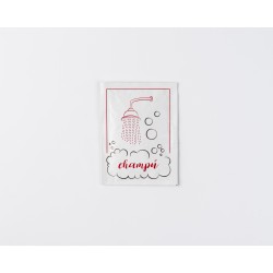 Sobres monodosis de champú