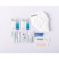 Kit de protección para boda con gel hidroalcoholico de regalo