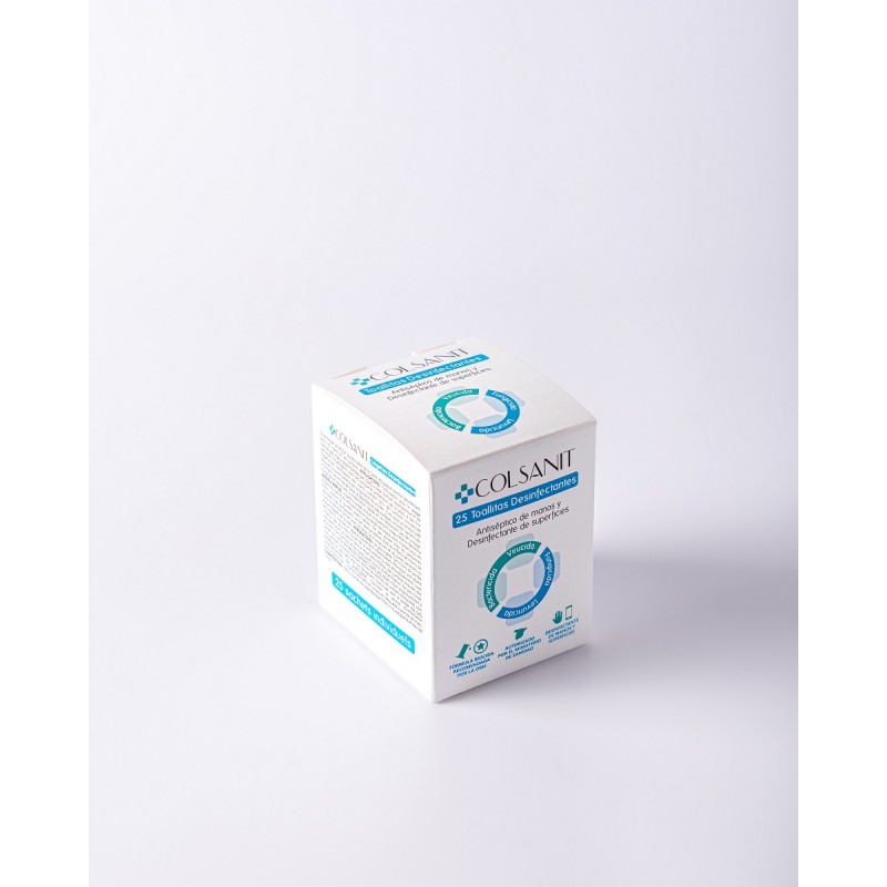 Toallita desinfectante y antiséptica COLSANIT Toallita desinfectante y antiséptica COLSANIT