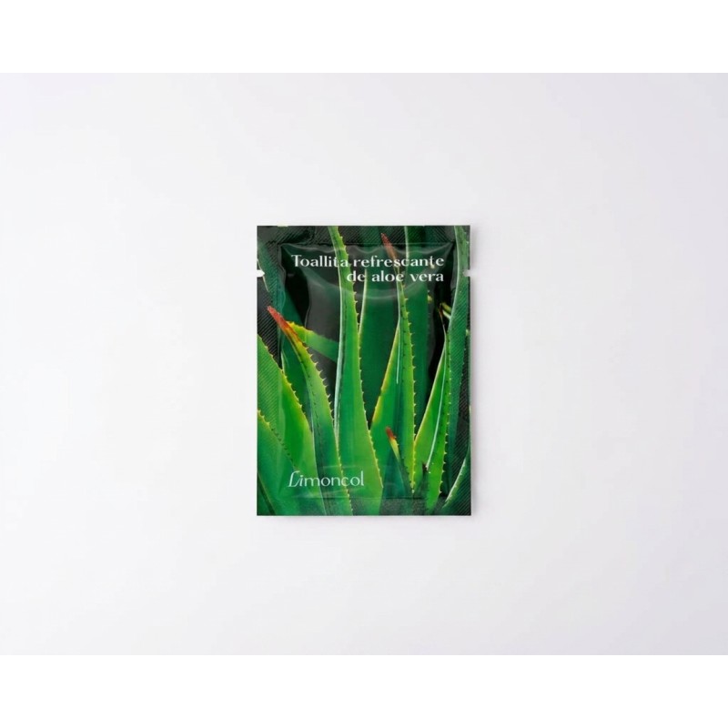 100 Toallitas de aloe vera