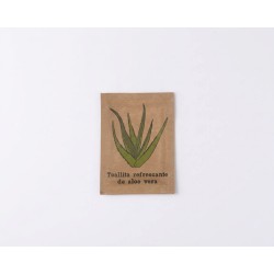 100 Toallitas de aloe vera...